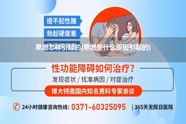 早泄怎样引起的(早泄是什么原因引起的)